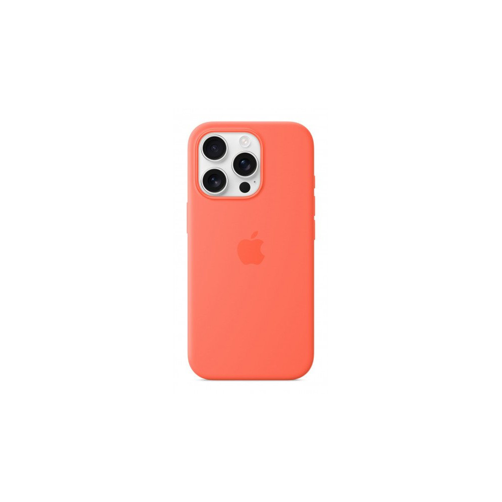 Custodia con Magsafe in Silicone per iPhone 16 Pro - Mandarancio