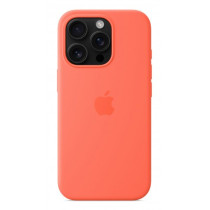 Custodia con Magsafe in Silicone per iPhone 16 Pro - Mandarancio