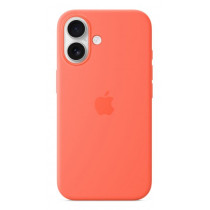 Custodia con Magsafe in Silicone per iPhone 16 - Mandarancio