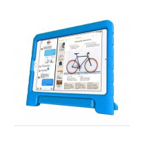 Custodia antiurto blue c/maniglia per iPad 10.2"