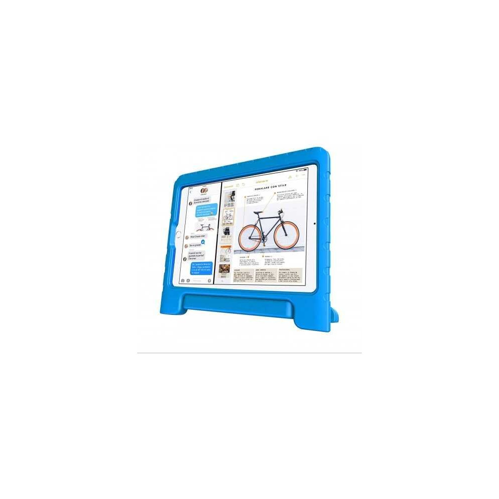 Custodia antiurto blue c/maniglia per iPad 10.2"