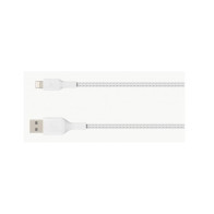 CAVO INTRECCIATO DA USB-A A LIGHTNING 1M - BIANCO