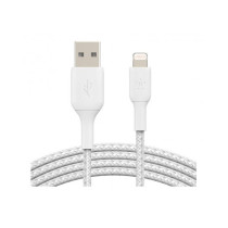 CAVO INTRECCIATO DA USB-A A LIGHTNING 1M - BIANCO