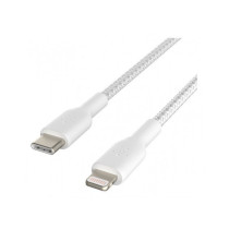 CAVO INTRECCIATO DA USB-C A LIGHTNING 1M - BIANCO