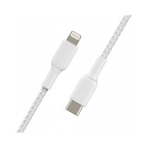 CAVO INTRECCIATO DA USB-C A LIGHTNING 1M - BIANCO
