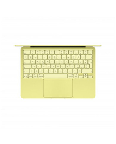 MacBook Neo 13" Apple A18 Pro chip con 6-core CPU e 5-core GPU, 8GB, 512GB SSD, Touch ID - Giallo Agrume